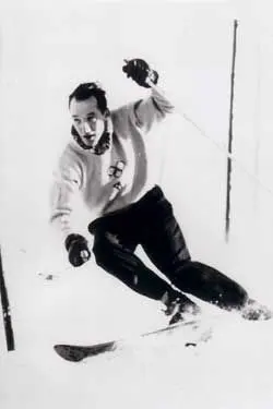 Olympic skier